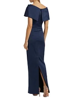 Viveca Off-The-Shoulder Gown