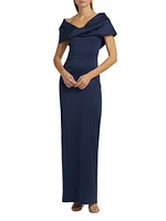 Viveca Off-The-Shoulder Gown