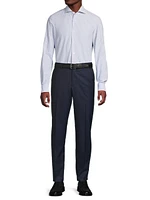 Seersucker Pinstripe Cotton Shirt