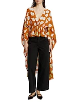 Temidayo Printed Cape Top