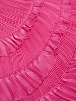 Emilia Cascade Ruffled Minidress