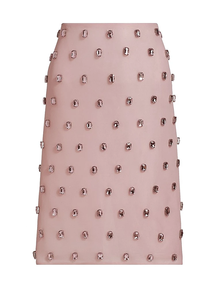 The Leanne Embellished Pencil Skirt