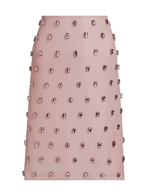 The Leanne Embellished Pencil Skirt