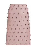 The Leanne Embellished Pencil Skirt