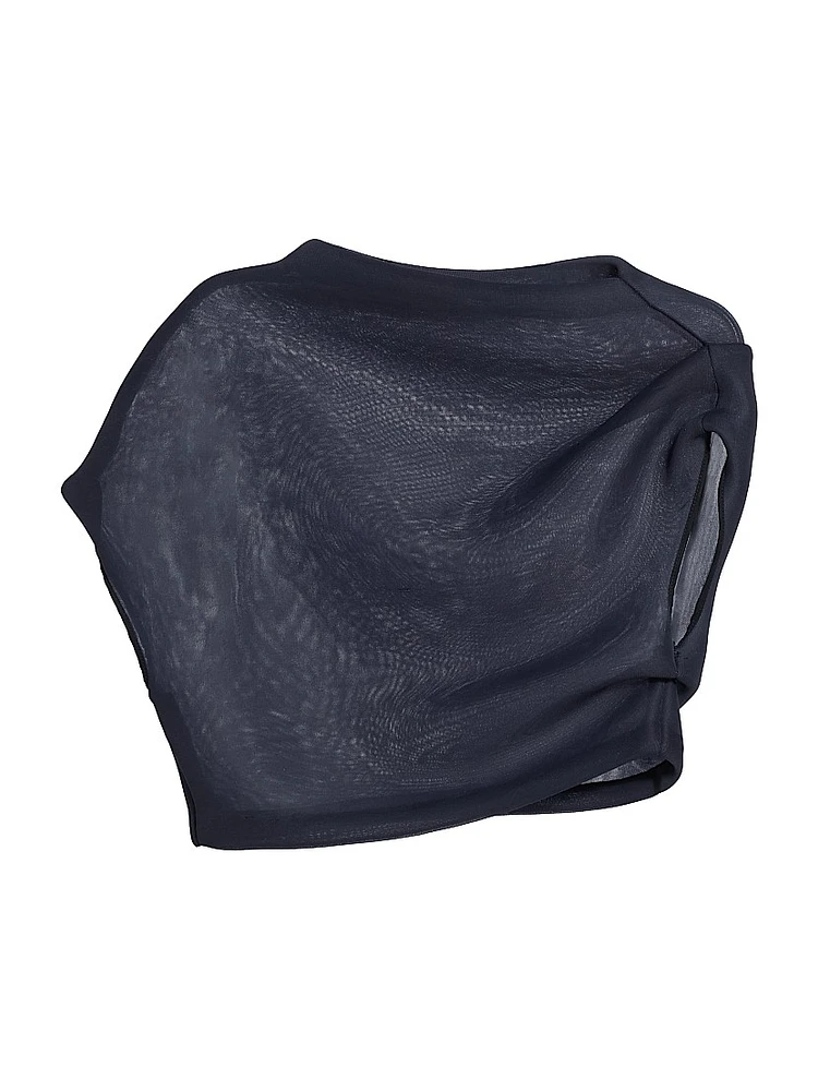 Helene Draped Crop Top