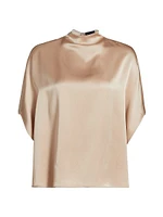 Satin Cape T-Shirt