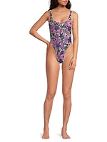 Fia Hand Beaded One-Piece Swimsuit