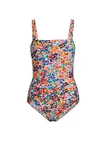 Jori Painted Petals One-Piece Swimsuit