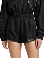 Crystal Trim Track Shorts