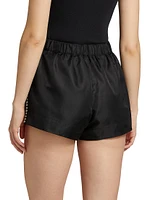 Crystal Trim Track Shorts