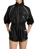Crystal Trim Track Jacket