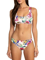 Striped Hipster Bikini Bottom