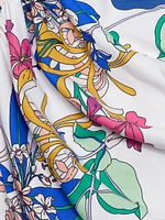 Aldrich Printed Ruched One-Piece Swimsuit