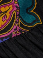 Fatima Paisley Cover-Up Dress