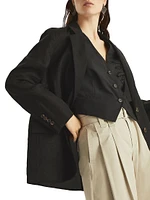 Cotton Organza Blazer