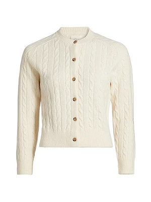 Penrose Cable-Knit Cardigan