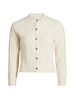 Penrose Cable-Knit Cardigan