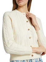 Penrose Cable-Knit Cardigan