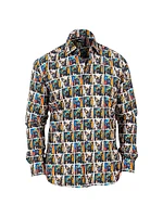 Fibonacci Puppy Portrait Shirt