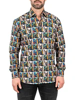 Fibonacci Puppy Portrait Shirt