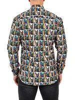 Fibonacci Puppy Portrait Shirt