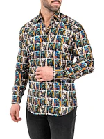 Fibonacci Puppy Portrait Shirt