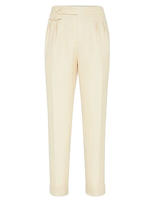 Chevron Leisure Fit Trousers