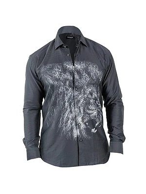 Fibonacci Lion Chalk Shirt