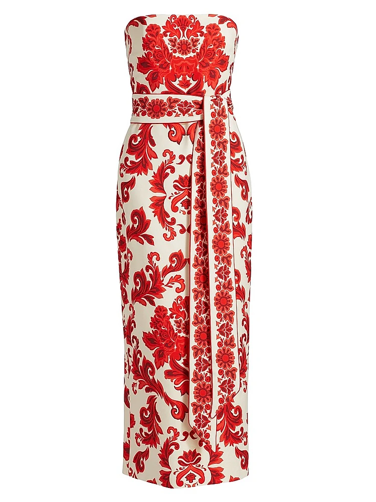 Newcastle Stretch Crepe Maxi Dress