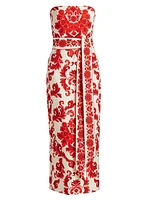 Newcastle Stretch Crepe Maxi Dress