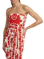 Newcastle Stretch Crepe Maxi Dress