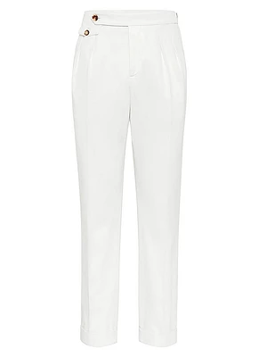 Garment Dyed Tailor Fit Trousers
