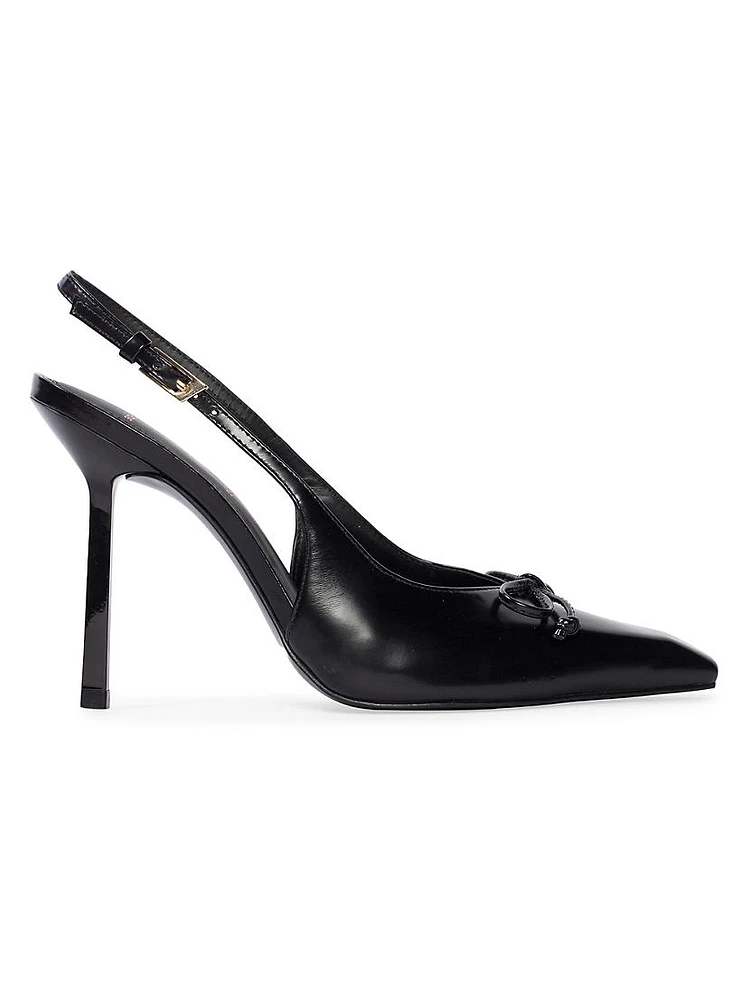 Vie 100MM Leather Pumps