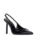 Vie 100MM Leather Pumps