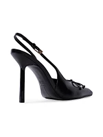 Vie 100MM Leather Pumps