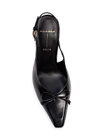 Vie 100MM Leather Pumps