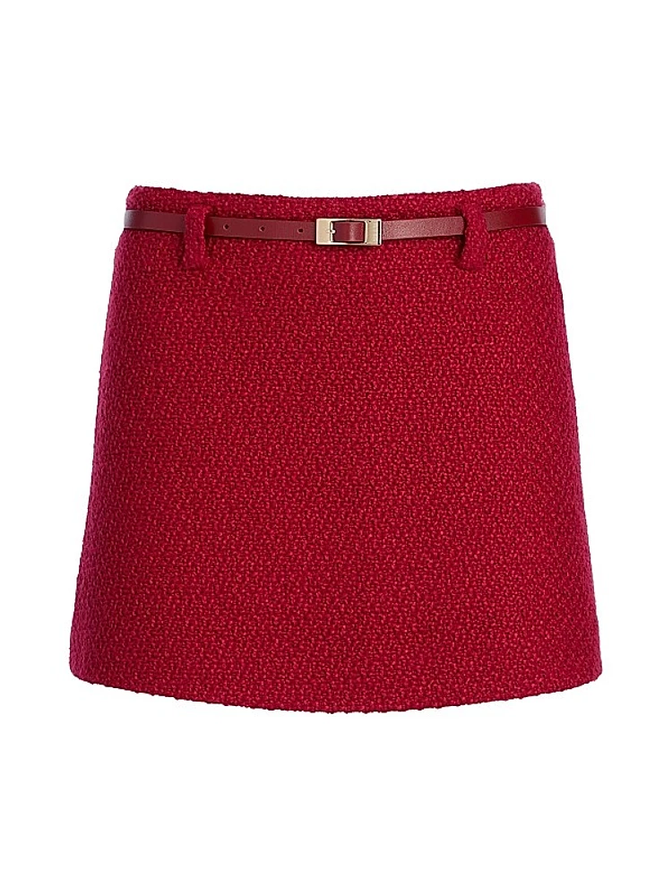 Karla Boucle Mini Skirt