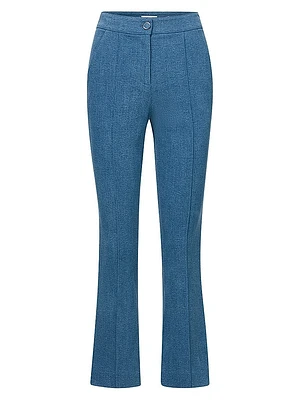 Kimra Woven Cotton Trousers