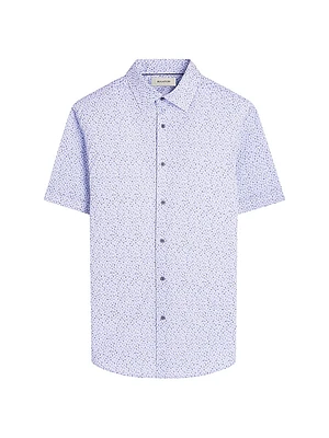 Miles Cotton Short-Sleeve Shirt
