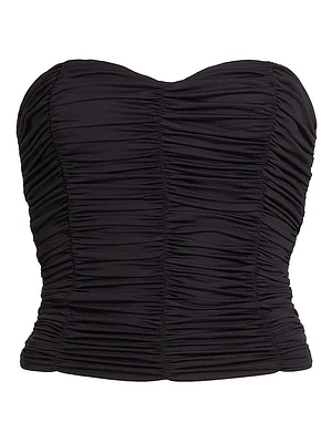 Echauffe Ruched Bustier Top