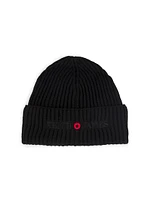 Embroidered Logo Cotton Beanie