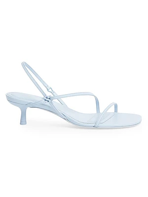 Cedonia 35MM Strappy Leather Slingback Sandals