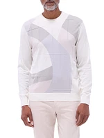 Cotton-Blend Crewneck Sweater