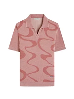 Johnny Collar Cotton-Silk Sweater