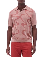 Johnny Collar Cotton-Silk Sweater