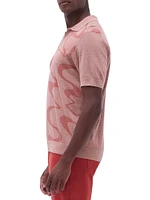 Johnny Collar Cotton-Silk Sweater