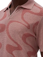 Johnny Collar Cotton-Silk Sweater