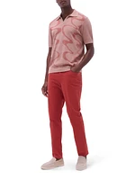 Johnny Collar Cotton-Silk Sweater
