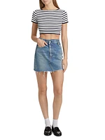 Thomoston Denim Miniskirt