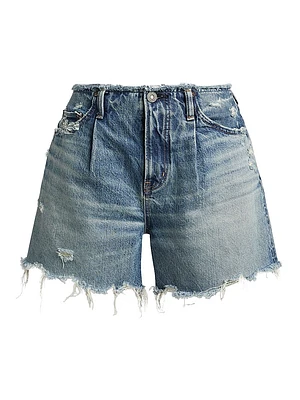 Ludlow Raw-Edge Shorts